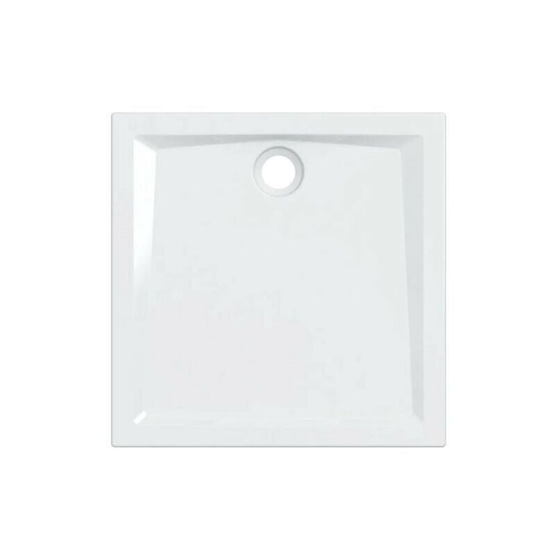 foto del prodotto piatto doccia quadrato 90x90 h.6 cm. tipo 60 bianco in gres fine porcellanato 550.029.00.1 geberit