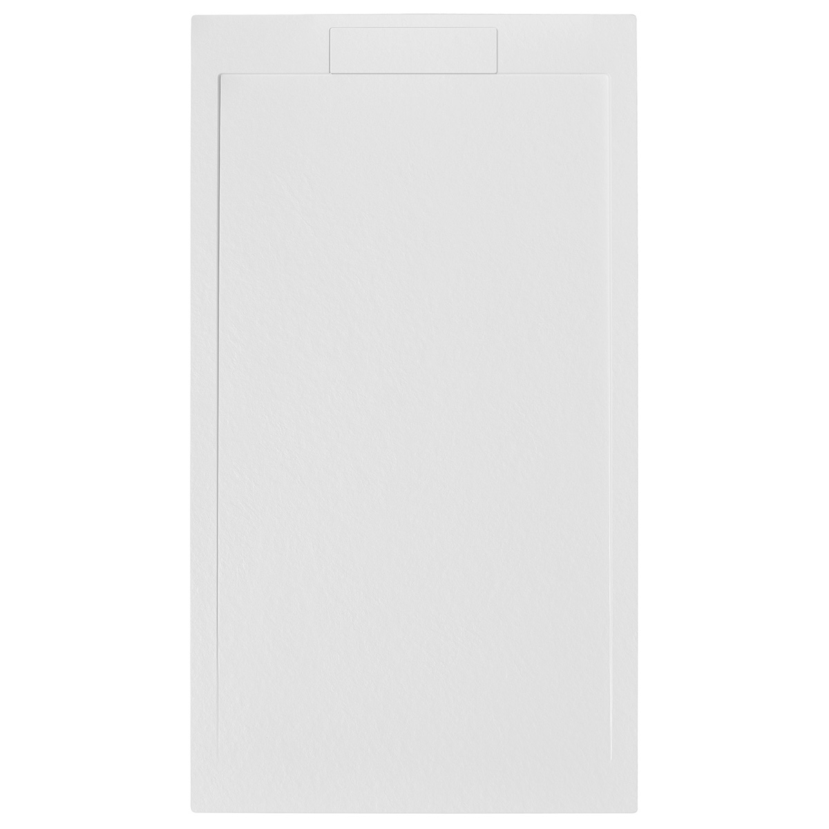 foto del prodotto piatto doccia rettangolare 140x100 cm effetto pietra in marmoresina euphoria bianco atene