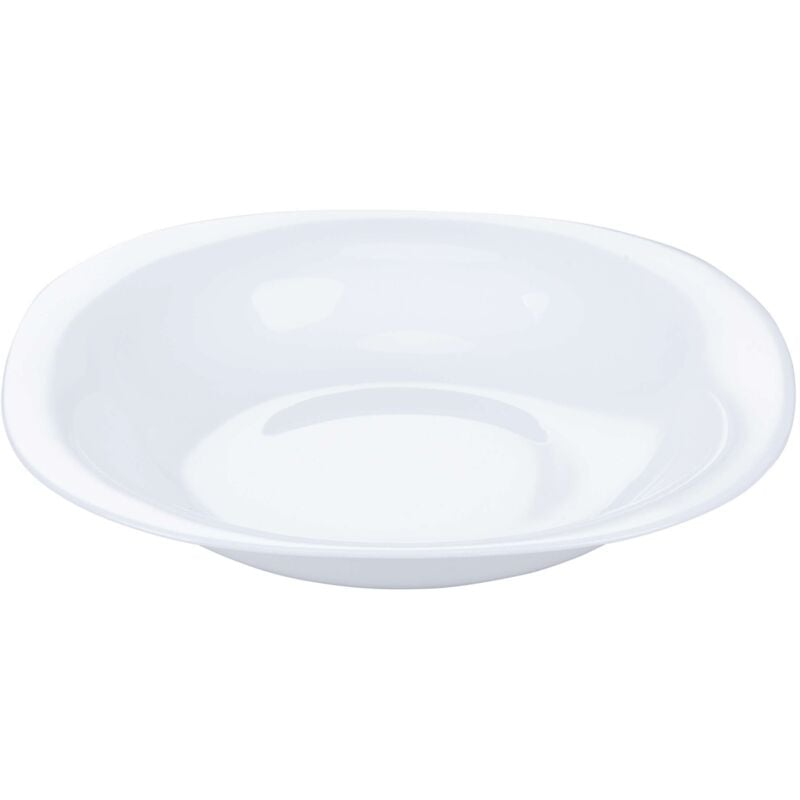 foto del prodotto piatto fondo opale bianco quadr d23cm