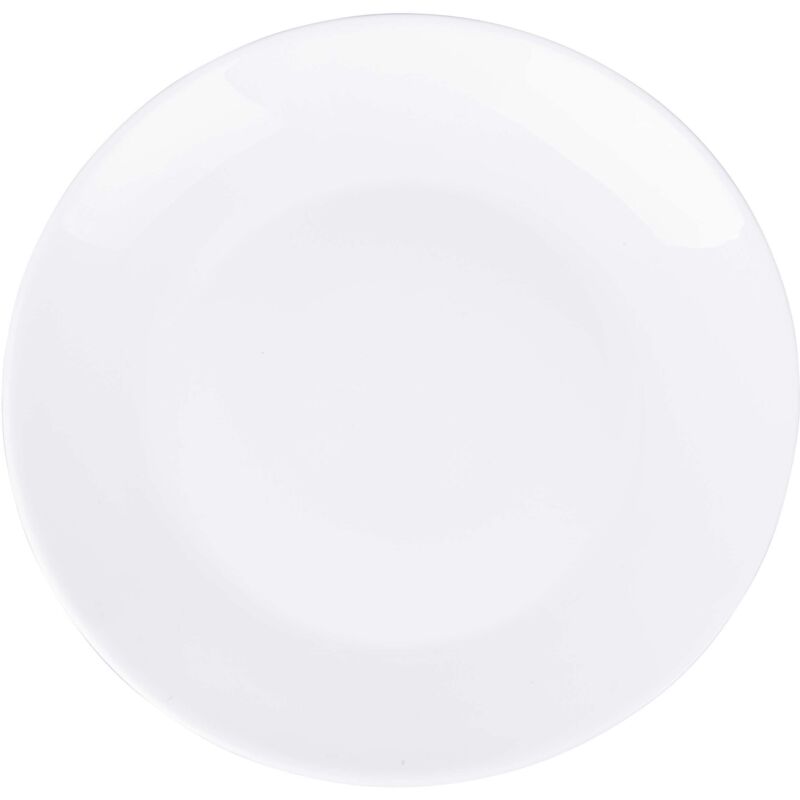 foto del prodotto piatto frutta opale bianco tondo d19cm