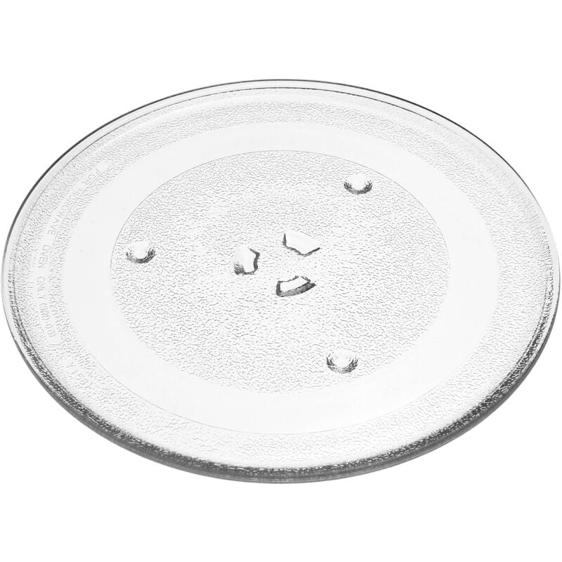 foto del prodotto piatto girevole in vetro compatibile con samsung g2739n-xeo, g2739ns-xeo, g633c, g633cssw, g635c, g639, g643, ge712mr bwt forno a microonde - vhbw