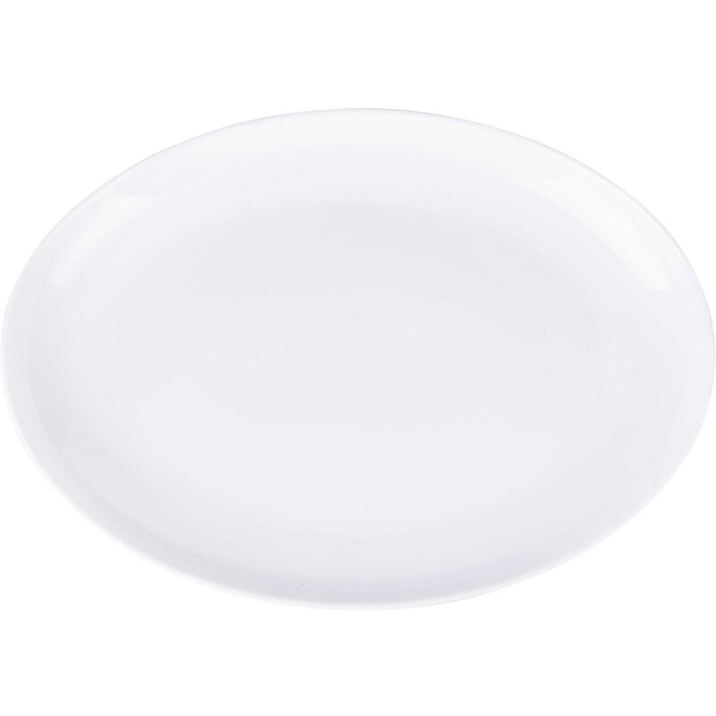 foto del prodotto piatto ovale opale bianco d33cm
