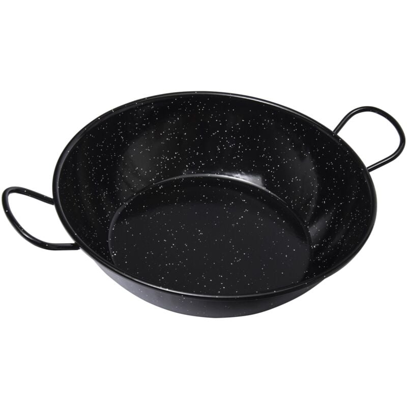 foto del prodotto piatto per paella smaltato alto 40 cm per 6 persone 40 cm