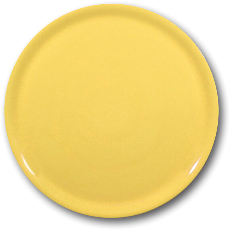 foto del prodotto piatto pizza in porcellana speciale resistente, giallo, 330 mm set da 6 pezzi.