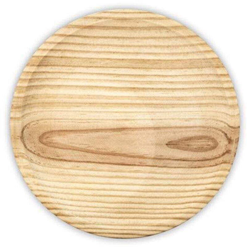 foto del prodotto piatto speciale in legno per polpo 22cm fm