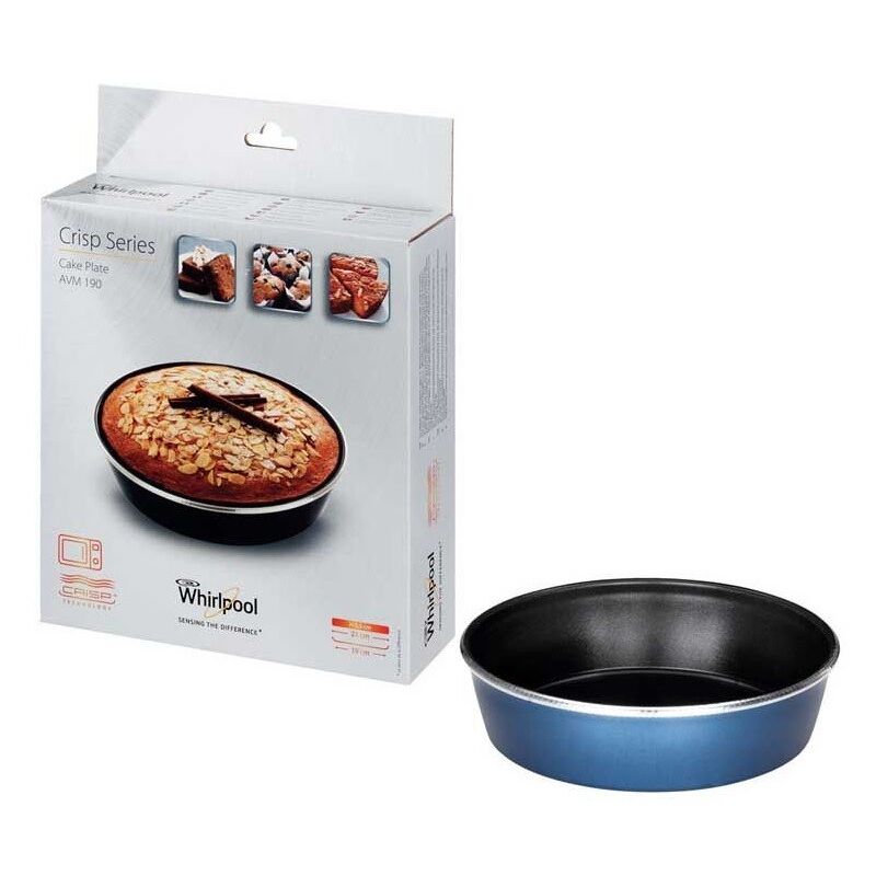 foto del prodotto piatto stampo per dolci a bordo alto diam. 21 cm altezza 5,5 cm 190 forni a microonde whirlpool 74205