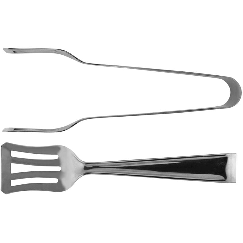 foto del prodotto piazza pinza da cucina per dolci e dessert, molla in inox di alta qualit lunghezza 16.5cm