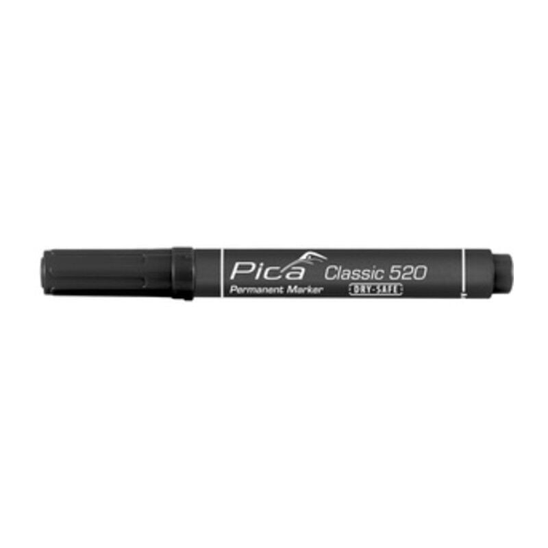 foto del prodotto pica marker pennarello pica classic punta tonda nero. prezzo per 1 pezzo.