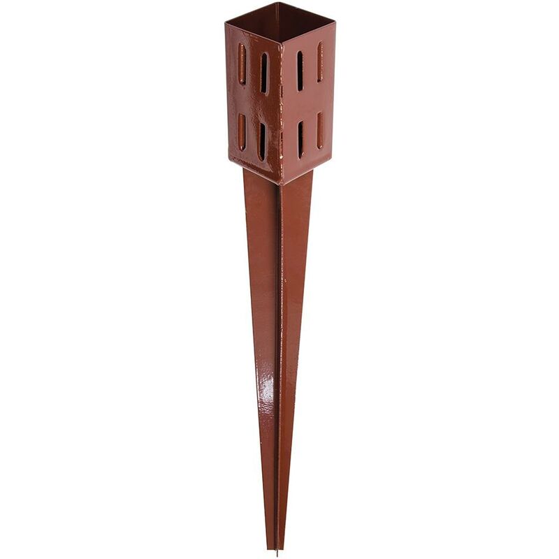 foto del prodotto picchetto di supporto per pali a presa facile 75 x 75 x 750 mm