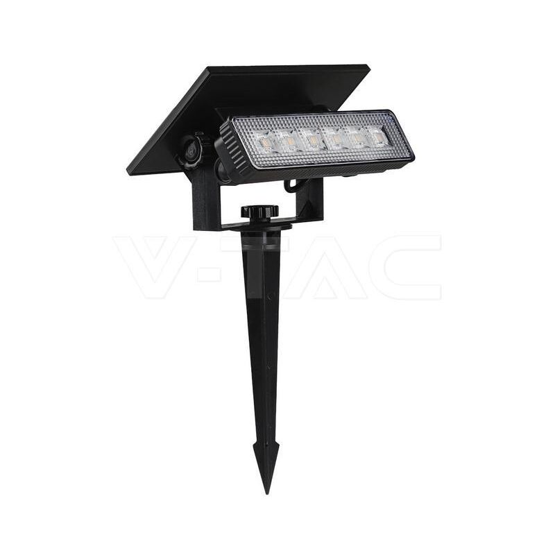 foto del prodotto picchetto led v tac solare da esterno 3000k 23757