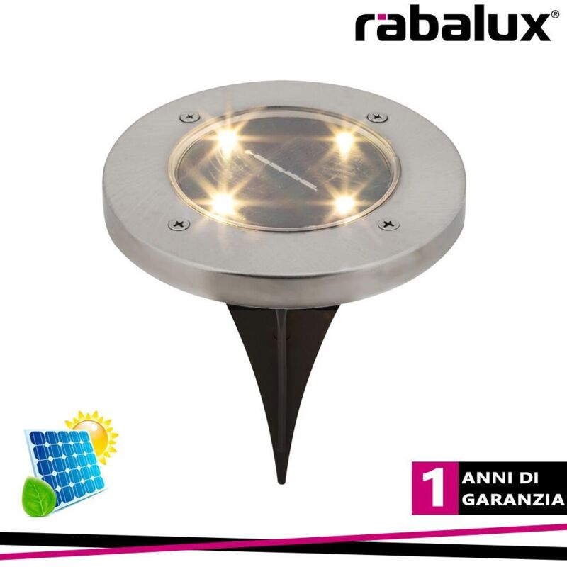 foto del prodotto picchetto solare 0,24w 3000k luce calda