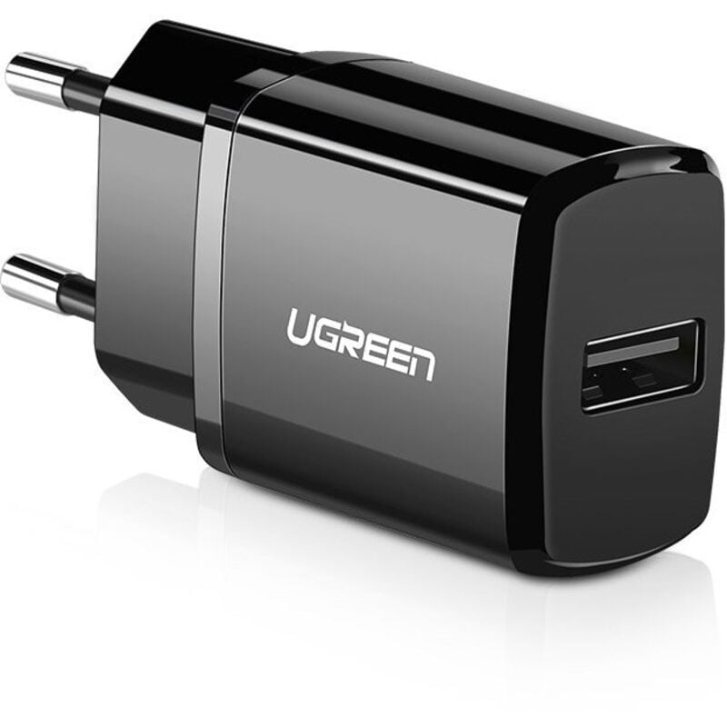 foto del prodotto piccolo caricabatterie usb 2.1a per telefono, nero