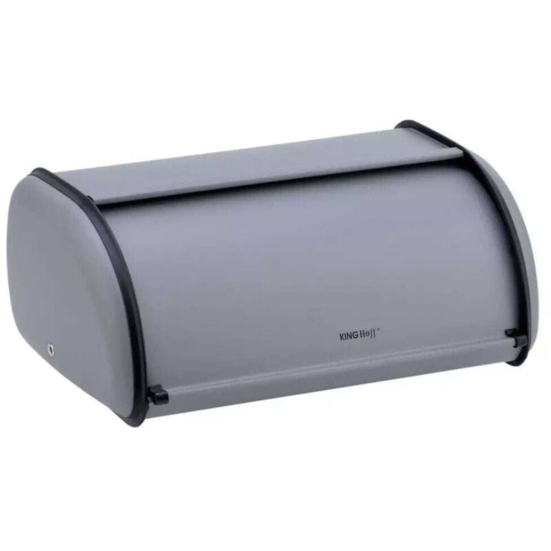 foto del prodotto piccolo portapane in acciaio 36cm kinghoff kh 1751 grigio