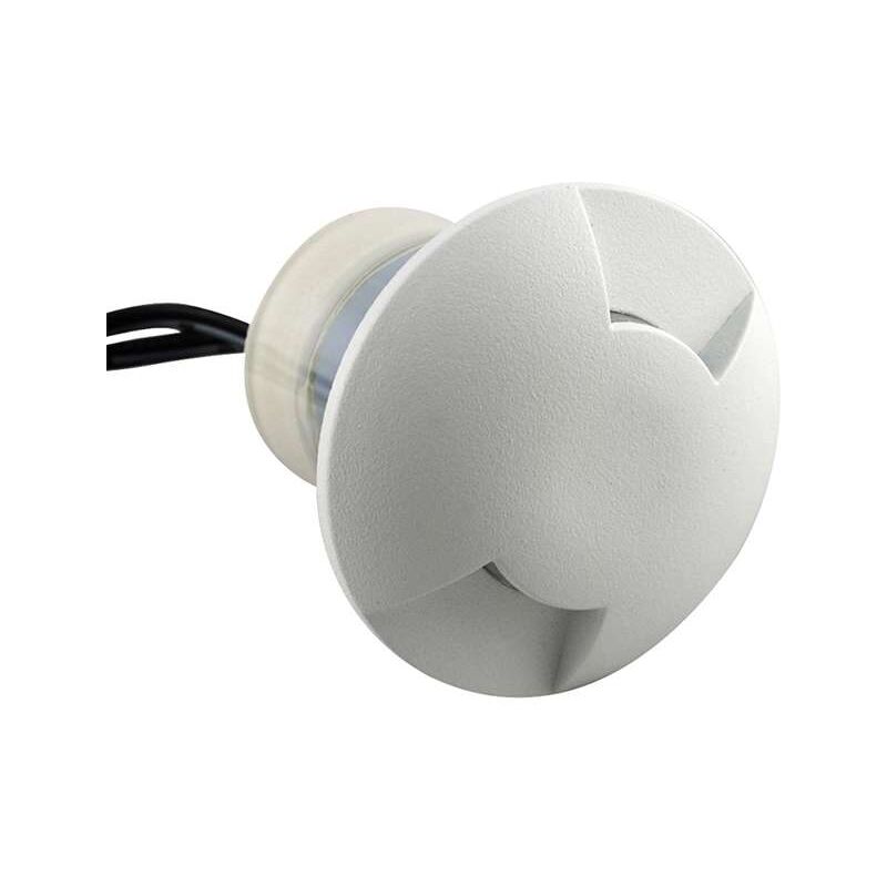 foto del prodotto piccolo spot 0.75w led bianco built in 2 direzioni bianco hot 2700k