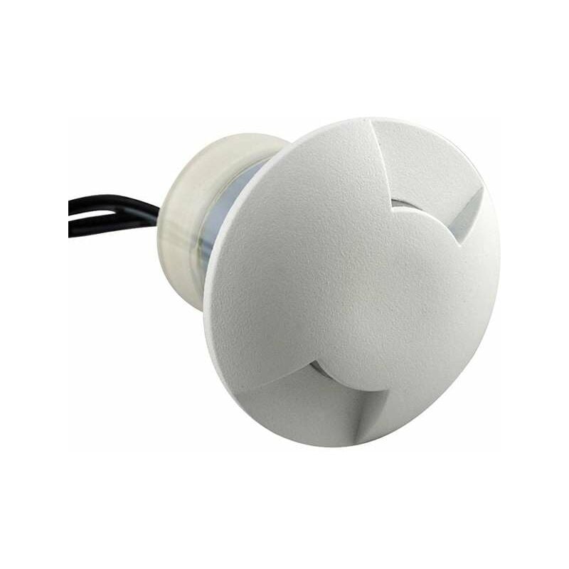foto del prodotto piccolo spot 0.75w led bianco built in 2 direzioni giorno bianco 6000k