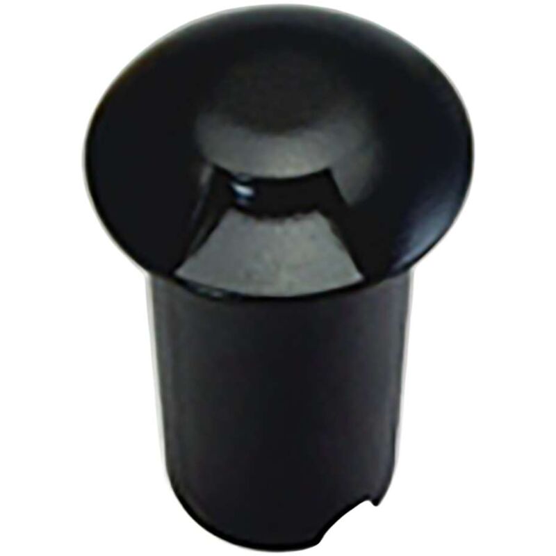 foto del prodotto piccolo spot 0.75w led nero built in 1 direzione bianco hot 2700k