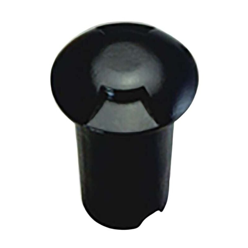 foto del prodotto piccolo spot 0.75w led nero built in 2 direzioni giorno bianco 6000k