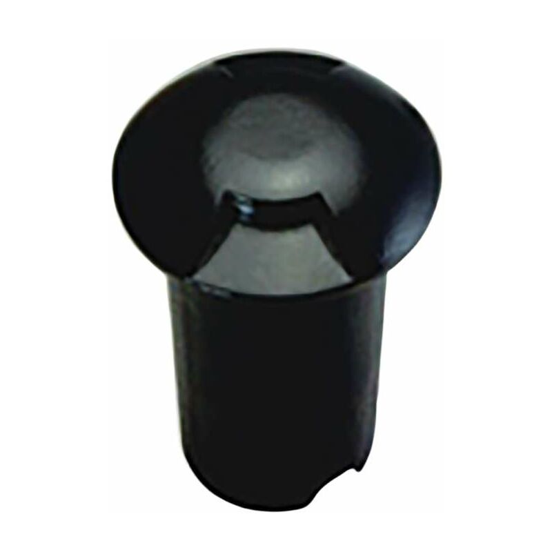 foto del prodotto piccolo spot 0.75w led nero built in 2 direzioni luce blu