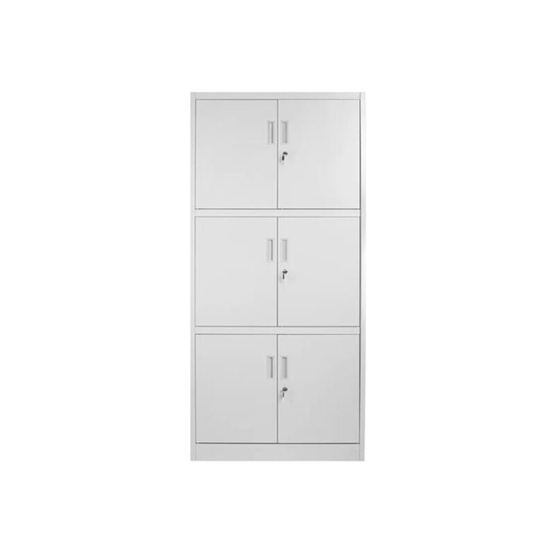 foto del prodotto pidema - armadio in metallo tuttopiani per ufficio con serratura.