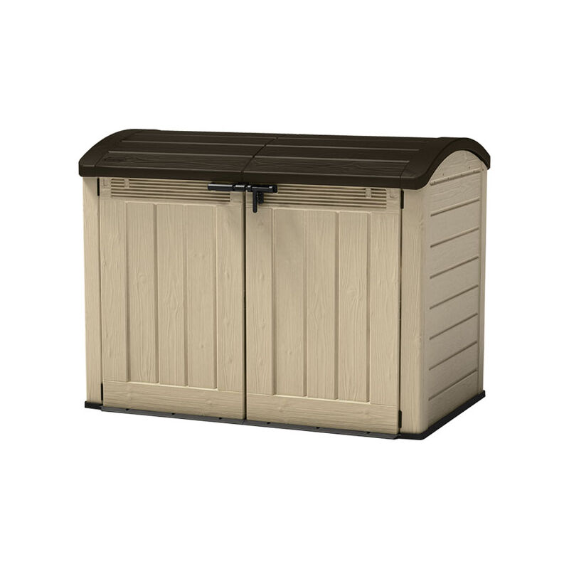 foto del prodotto pidema armadio keter da terrazzo e balcone in resina beige. box