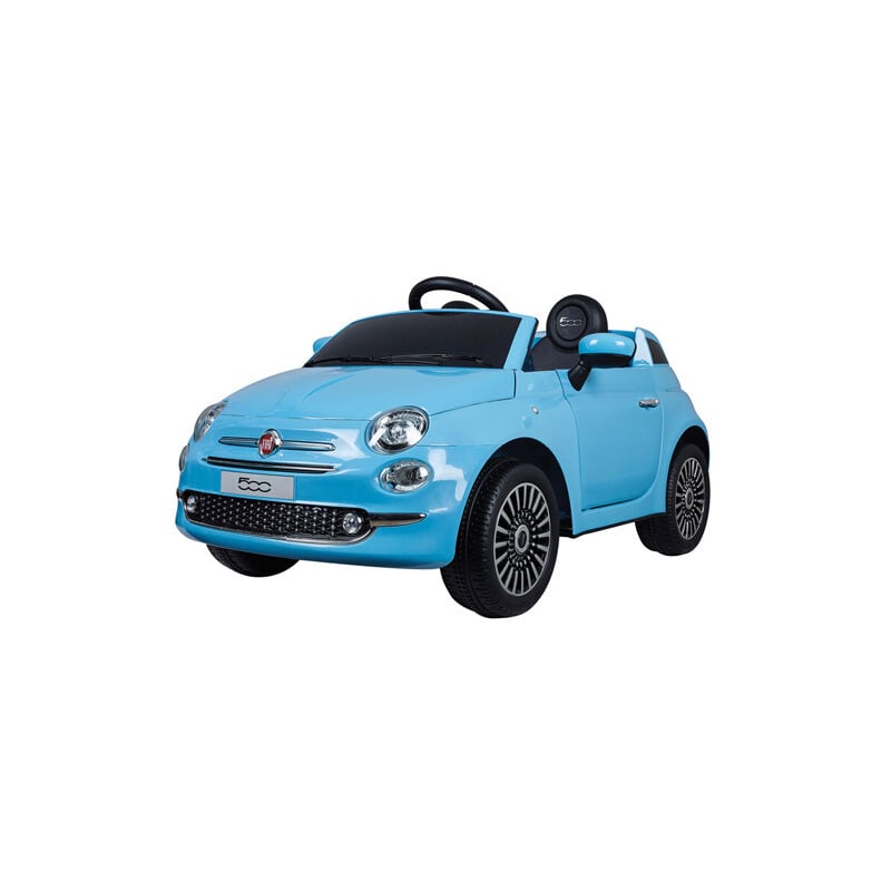 foto del prodotto pidema auto elettrica per bambini fiat 500 rossa con