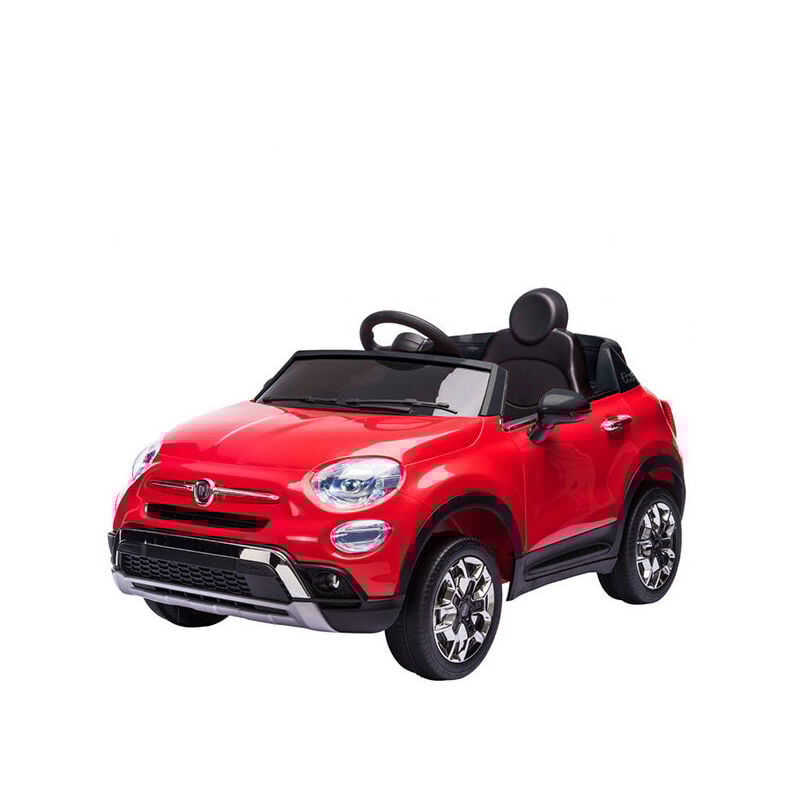 foto del prodotto pidema auto elettrica per bambini fiat 500x rossa anniversary