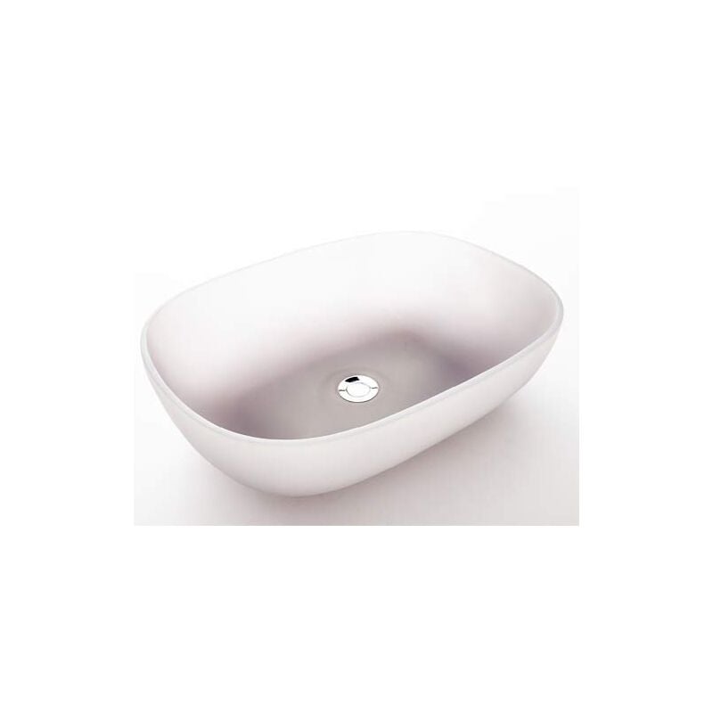 foto del prodotto pidema lavabo bagno da appoggio moderno in resina, lavandino