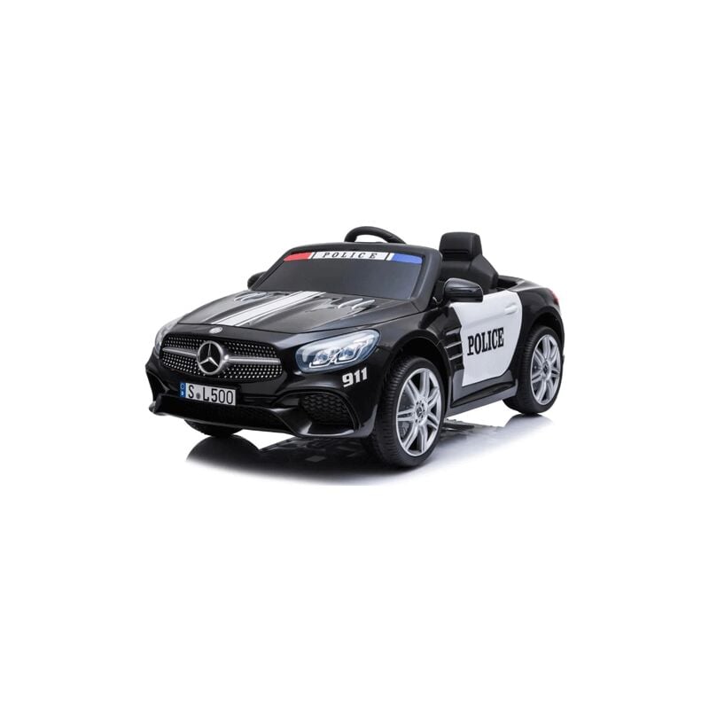foto del prodotto pidema macchina elettrica polizia per bambini con batteria 12v,
