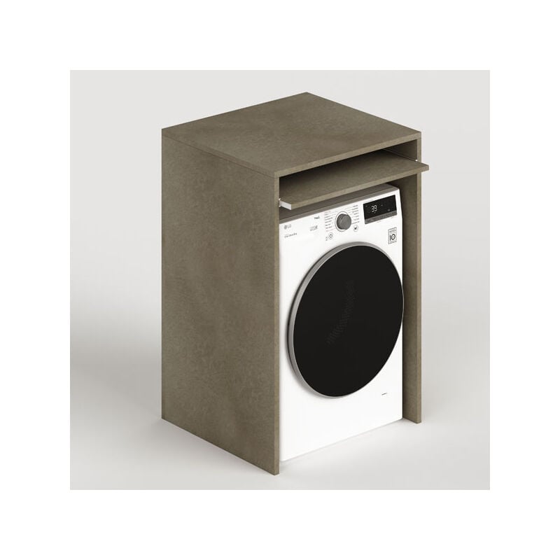 foto del prodotto pidema mobile bagno coprilavatrice in legno. mobili lavanderia