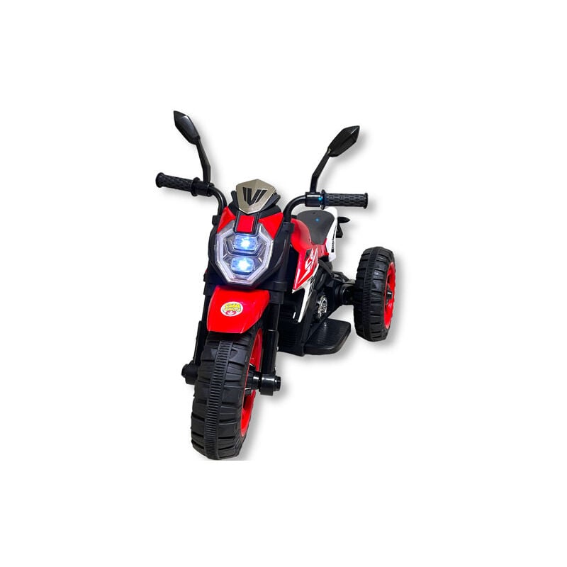 foto del prodotto pidema motocicletta da corsa per bambini con batteria 6 volt,