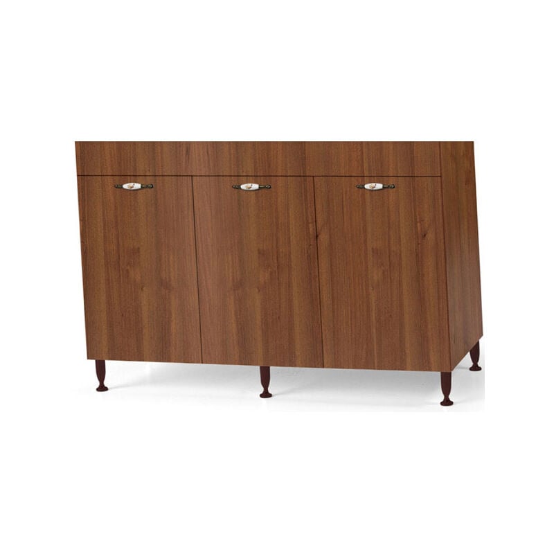 foto del prodotto pidema sottolavello cucina componibile con ante 120 cm noce