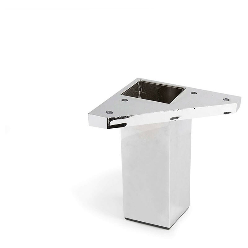 foto del prodotto piede angolare quadrata abs abs polito 2 4,2x4,2x10 cm 100 100 kg fralatn moderna