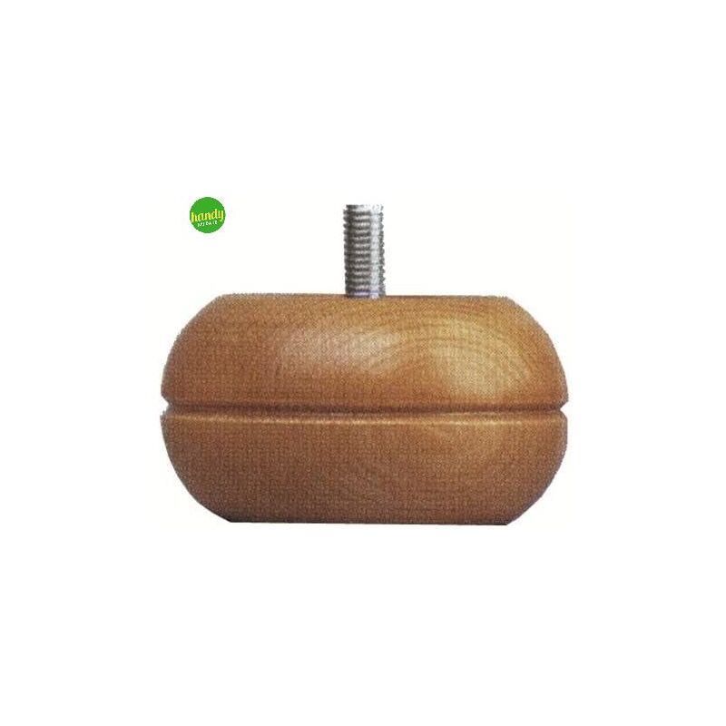 foto del prodotto piede decorlegno in faggio 93mm 50mm