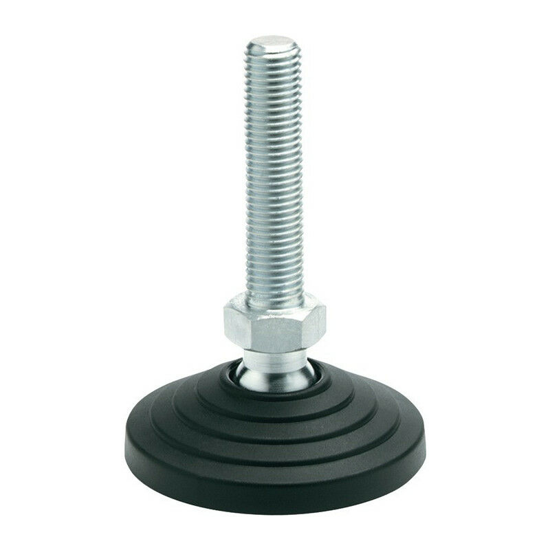 foto del prodotto piede di plastica articolato gn 344 d1 60 mm. d2 m 16 mm l1 148 mm l3 24 mm ganter