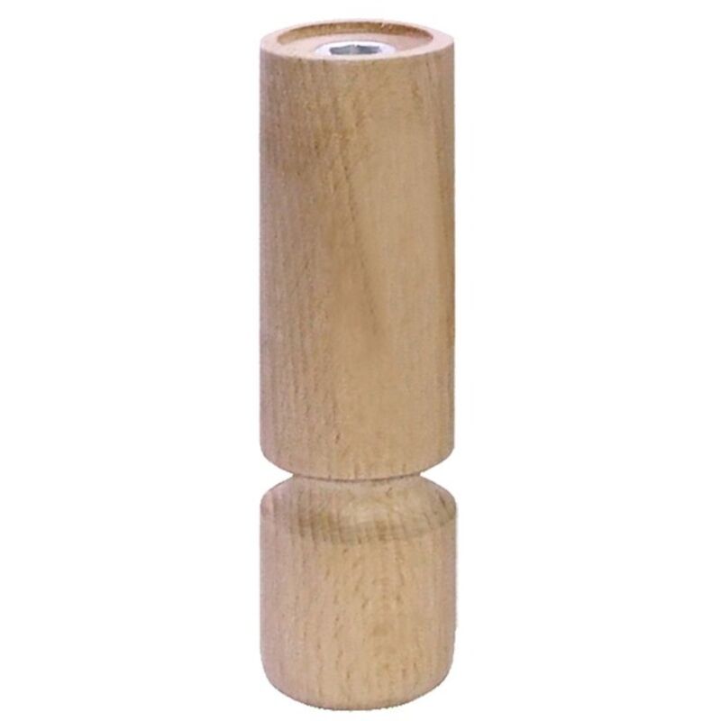 foto del prodotto piede in legno grezzo h180mm d40 masidef