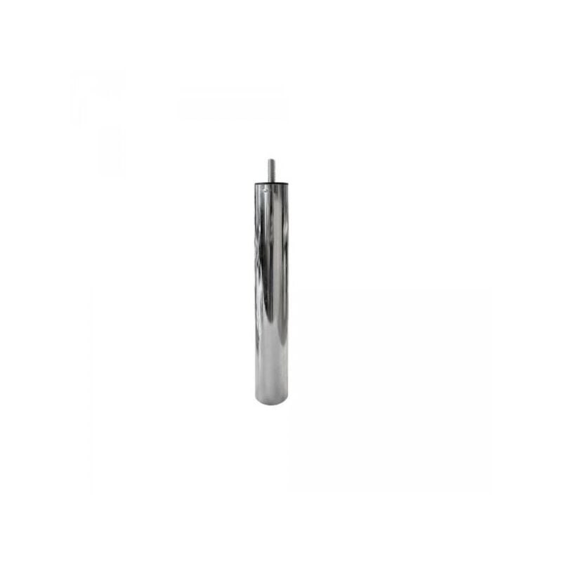 foto del prodotto piede in metallo cromato diametro 4,2 cm altezza 10 cm