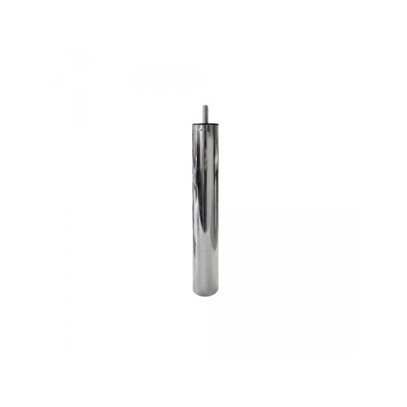 foto del prodotto piede in metallo cromato diametro 4,2 cm altezza 15 cm