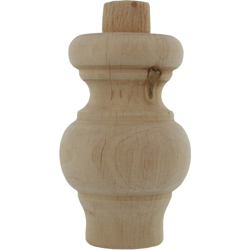foto del prodotto piede legno grezzo art.53009 mm.64x95