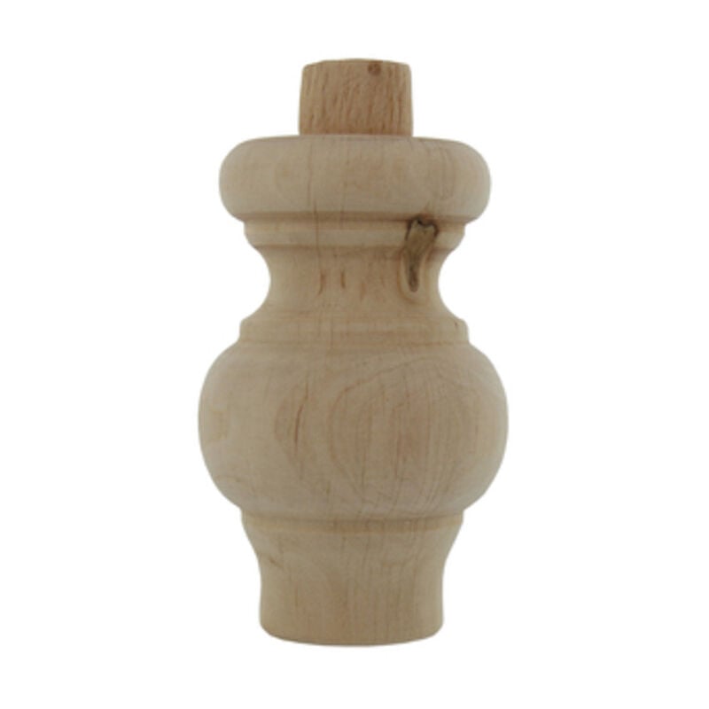 foto del prodotto piede legno grezzo art. 53009 mm.64x95. prezzo per 1 pezzo.