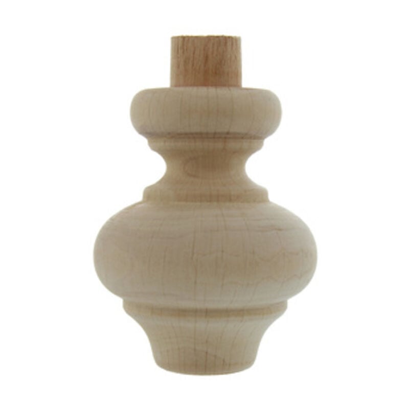 foto del prodotto piede legno ontano art. 53012 mm.70x84. prezzo per 1 pezzo.