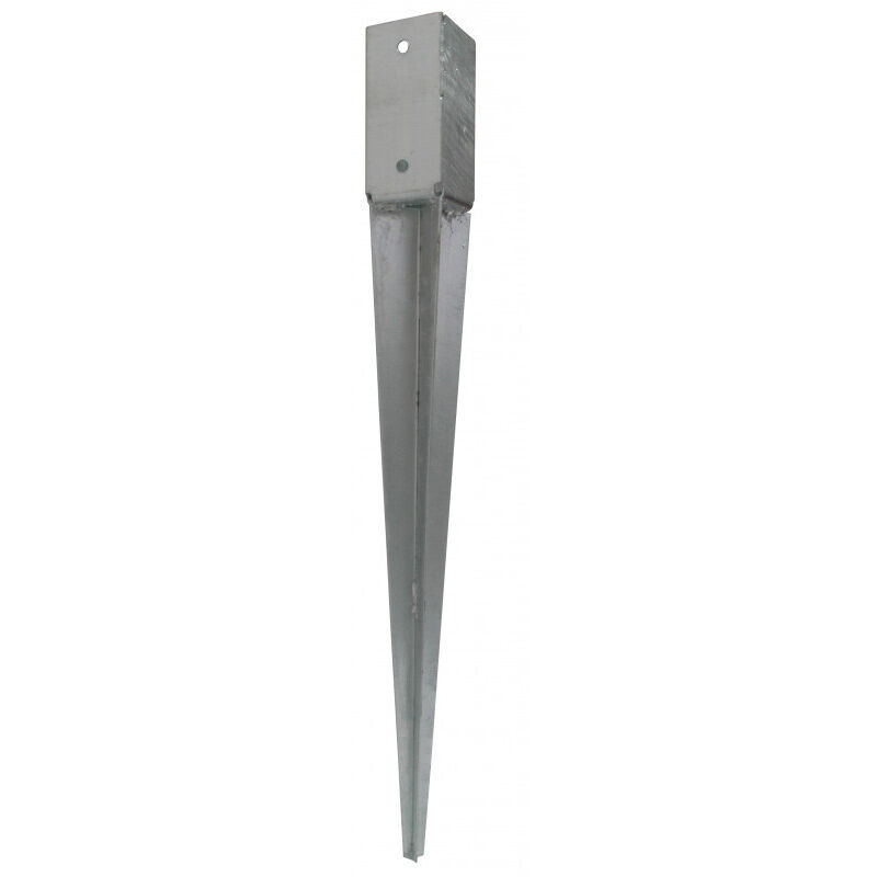 foto del prodotto piede per palo da giardino quadrato ppjet 70x150 mm