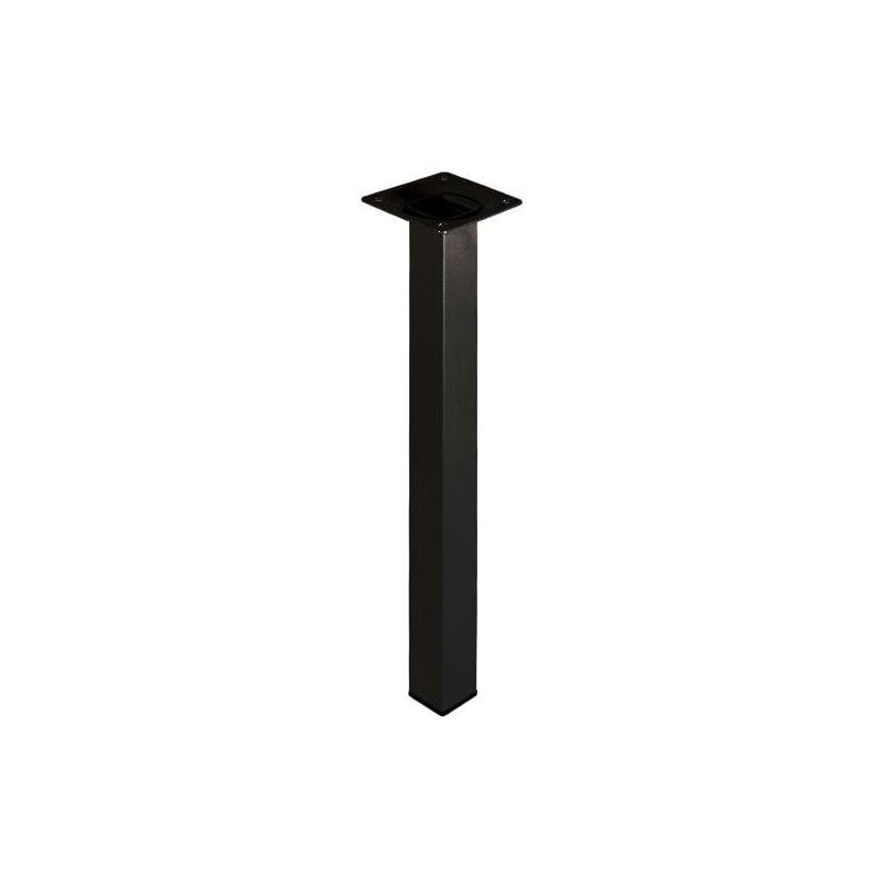foto del prodotto piede quadro element system 25x25 h.150 mm. nero