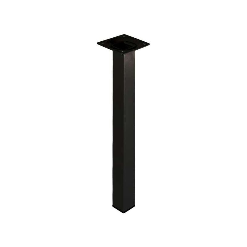 foto del prodotto piede quadro element system 25x25 h.250 mm nero