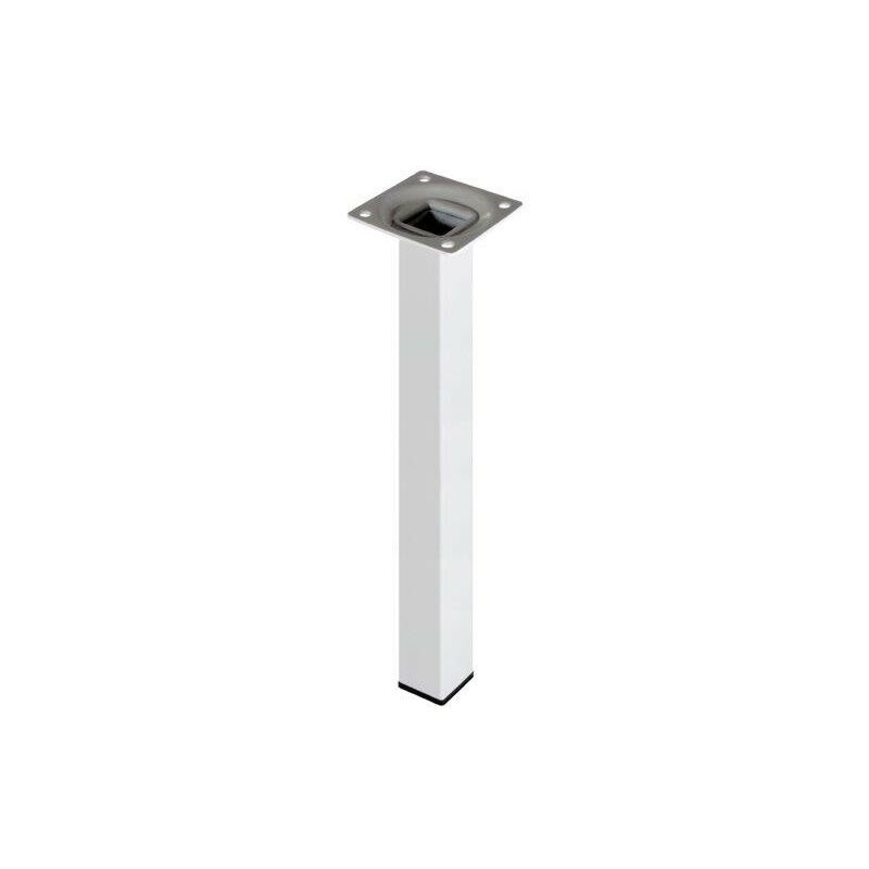 foto del prodotto piede quadro element system 25x25 h.400 mm. bianco