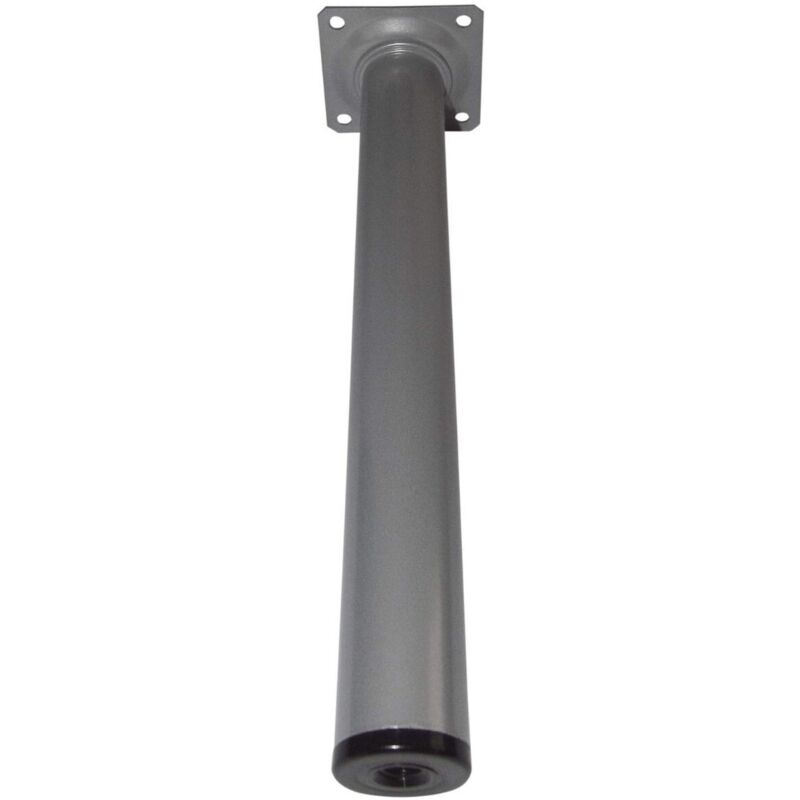 foto del prodotto piede tondo colore alluminio h750 dm.30m element system