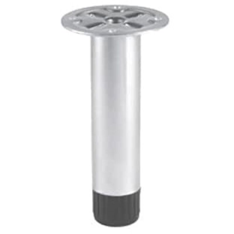 foto del prodotto piede tondo regolabile 28x150 mm acciaiozincato