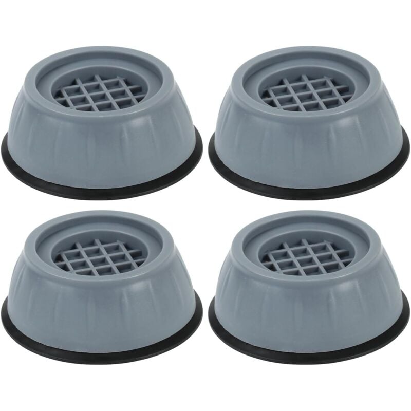 foto del prodotto piedini per lavatrice, piedini antivibranti per lavatrice, piedini antivibranti per lavatrice, piedini in gomma antiscivolo e antivibranti, cuscinetti antivibranti per piedini per lavatrice, 4 pezzi [