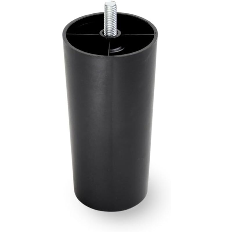 foto del prodotto piedini per mobili, divani, poltrone e pouf in plastica 1 piedino altezza 15 cm tendaggimania