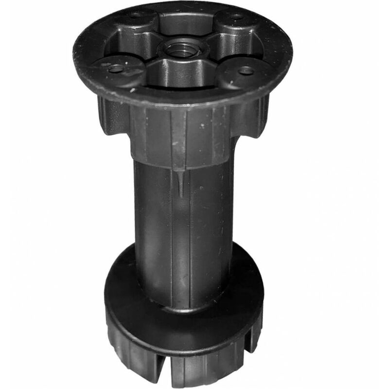 foto del prodotto piedino in plastica d.30 cm 10 col. nero cf 4pz cf 1,0