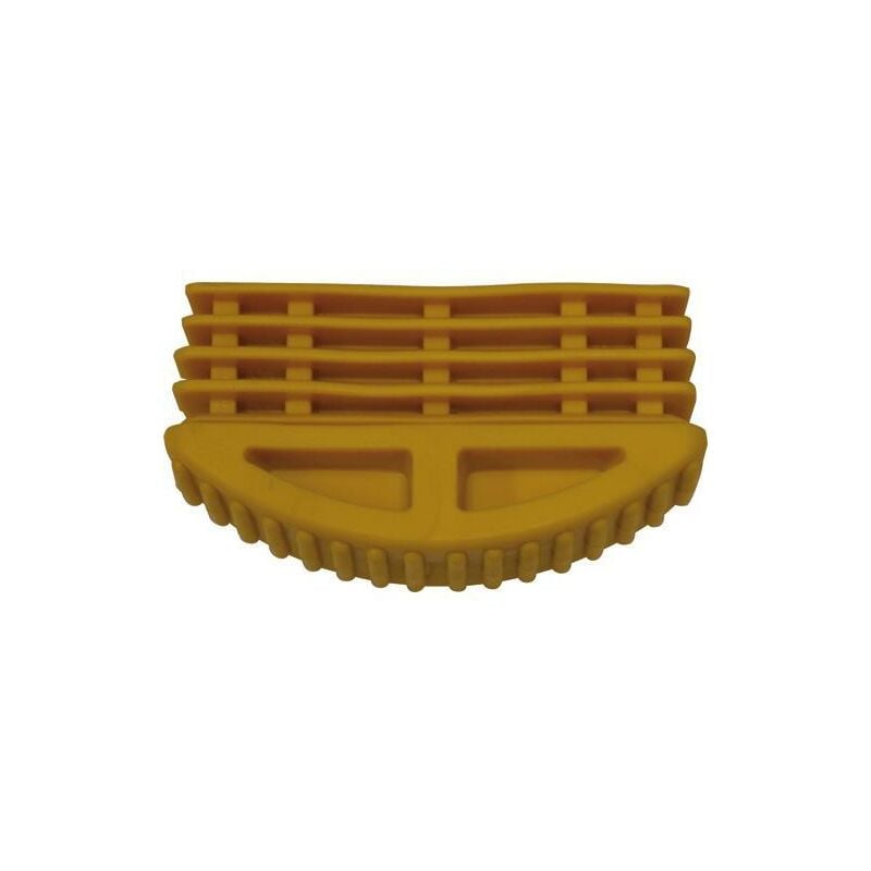 foto del prodotto piedino in pvc per scala singola interno 24x60 mm giallo maurer